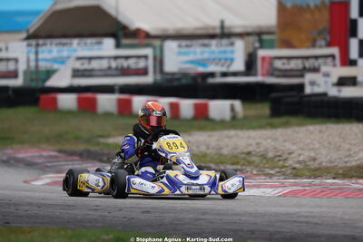 Thomas SUZANNE — 28/02 & 01/03/2026 : 1ère manche du Championnat du Sud 2026 à Aigues-Vives (photos Stéphane Agnus) 2026 — karting