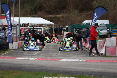 KZ2 / KZ2 Master & Gentleman — 28/02 & 01/03/2026 : 1ère manche du Championnat du Sud 2026 à Aigues-Vives (photos Stéphane Agnus) 2026 — karting
