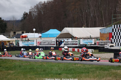 KZ2 / KZ2 Master & Gentleman — 28/02 & 01/03/2026 : 1ère manche du Championnat du Sud 2026 à Aigues-Vives (photos Stéphane Agnus) 2026 — karting