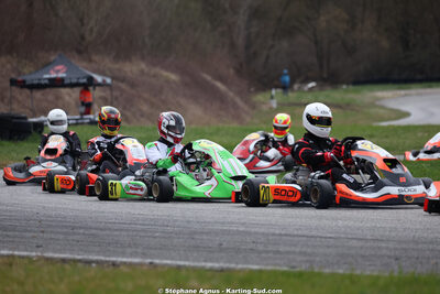 KZ2 / KZ2 Master & Gentleman — 28/02 & 01/03/2026 : 1ère manche du Championnat du Sud 2026 à Aigues-Vives (photos Stéphane Agnus) 2026 — karting