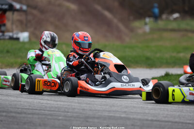 Laura BOURGUET — 28/02 & 01/03/2026 : 1ère manche du Championnat du Sud 2026 à Aigues-Vives (photos Stéphane Agnus) 2026 — karting