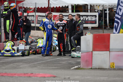 Anthony DELCUROU, Sébastien ANDRES — 28/02 & 01/03/2026 : 1ère manche du Championnat du Sud 2026 à Aigues-Vives (photos Stéphane Agnus) 2026 — karting