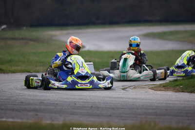 Anthony DELCUROU — 28/02 & 01/03/2026 : 1ère manche du Championnat du Sud 2026 à Aigues-Vives (photos Stéphane Agnus) 2026 — karting
