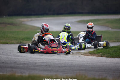 Marc LARIVE — 28/02 & 01/03/2026 : 1ère manche du Championnat du Sud 2026 à Aigues-Vives (photos Stéphane Agnus) 2026 — karting