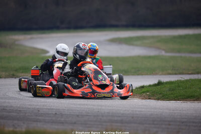 John HUGUET — 28/02 & 01/03/2026 : 1ère manche du Championnat du Sud 2026 à Aigues-Vives (photos Stéphane Agnus) 2026 — karting