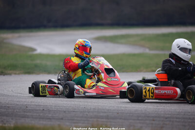 Patrick MONTANDRAUD — 28/02 & 01/03/2026 : 1ère manche du Championnat du Sud 2026 à Aigues-Vives (photos Stéphane Agnus) 2026 — karting