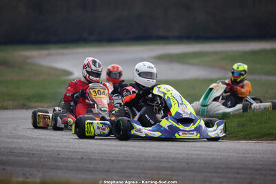 Fabien RIVALS — 28/02 & 01/03/2026 : 1ère manche du Championnat du Sud 2026 à Aigues-Vives (photos Stéphane Agnus) 2026 — karting