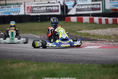 Sébastien ANDRES — 28/02 & 01/03/2026 : 1ère manche du Championnat du Sud 2026 à Aigues-Vives (photos Stéphane Agnus) 2026 — karting