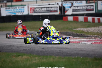 Fabien RIVALS — 28/02 & 01/03/2026 : 1ère manche du Championnat du Sud 2026 à Aigues-Vives (photos Stéphane Agnus) 2026 — karting