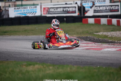 Damien RIVIERE — 28/02 & 01/03/2026 : 1ère manche du Championnat du Sud 2026 à Aigues-Vives (photos Stéphane Agnus) 2026 — karting
