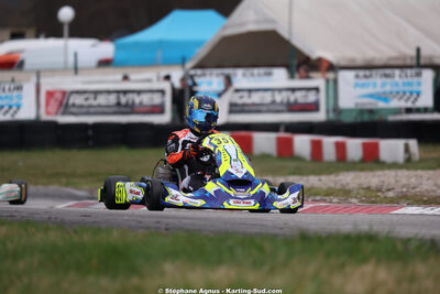 Sébastien ANDRES — 28/02 & 01/03/2026 : 1ère manche du Championnat du Sud 2026 à Aigues-Vives (photos Stéphane Agnus) 2026 — karting