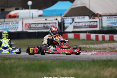 Marc LARIVE — 28/02 & 01/03/2026 : 1ère manche du Championnat du Sud 2026 à Aigues-Vives (photos Stéphane Agnus) 2026 — karting