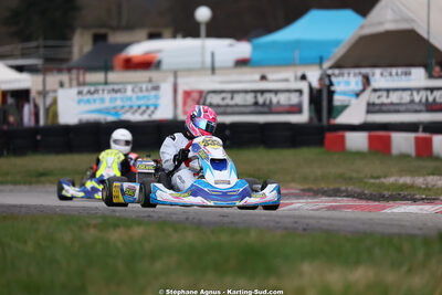 Fabien VAYSSE — 28/02 & 01/03/2026 : 1ère manche du Championnat du Sud 2026 à Aigues-Vives (photos Stéphane Agnus) 2026 — karting