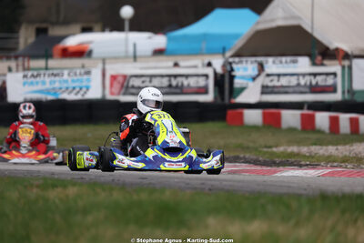 Fabien RIVALS — 28/02 & 01/03/2026 : 1ère manche du Championnat du Sud 2026 à Aigues-Vives (photos Stéphane Agnus) 2026 — karting