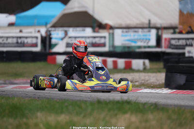 Cédric MARGUERITIN — 28/02 & 01/03/2026 : 1ère manche du Championnat du Sud 2026 à Aigues-Vives (photos Stéphane Agnus) 2026 — karting