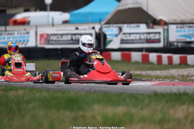 Henri OLIVAN — 28/02 & 01/03/2026 : 1ère manche du Championnat du Sud 2026 à Aigues-Vives (photos Stéphane Agnus) 2026 — karting