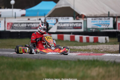Damien RIVIERE — 28/02 & 01/03/2026 : 1ère manche du Championnat du Sud 2026 à Aigues-Vives (photos Stéphane Agnus) 2026 — karting