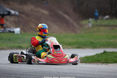 Patrick MONTANDRAUD — 28/02 & 01/03/2026 : 1ère manche du Championnat du Sud 2026 à Aigues-Vives (photos Stéphane Agnus) 2026 — karting