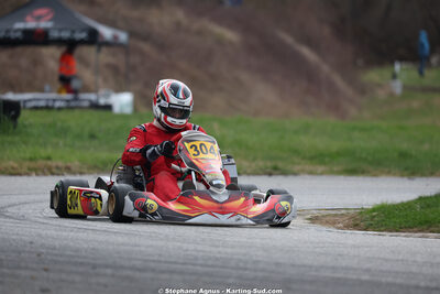 Damien RIVIERE — 28/02 & 01/03/2026 : 1ère manche du Championnat du Sud 2026 à Aigues-Vives (photos Stéphane Agnus) 2026 — karting