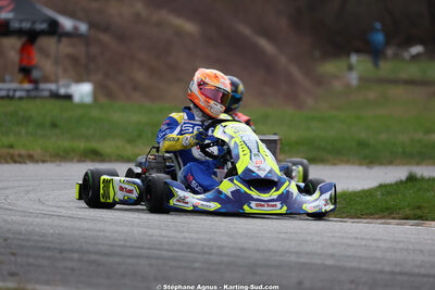 Anthony DELCUROU — 28/02 & 01/03/2026 : 1ère manche du Championnat du Sud 2026 à Aigues-Vives (photos Stéphane Agnus) 2026 — karting