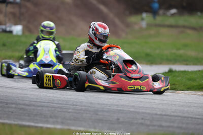 Marc LARIVE — 28/02 & 01/03/2026 : 1ère manche du Championnat du Sud 2026 à Aigues-Vives (photos Stéphane Agnus) 2026 — karting