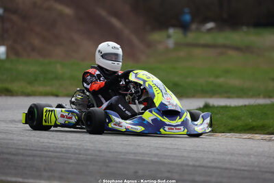 Fabien RIVALS — 28/02 & 01/03/2026 : 1ère manche du Championnat du Sud 2026 à Aigues-Vives (photos Stéphane Agnus) 2026 — karting