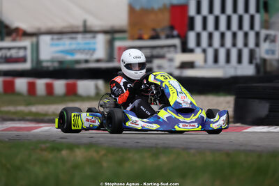 Fabien RIVALS — 28/02 & 01/03/2026 : 1ère manche du Championnat du Sud 2026 à Aigues-Vives (photos Stéphane Agnus) 2026 — karting