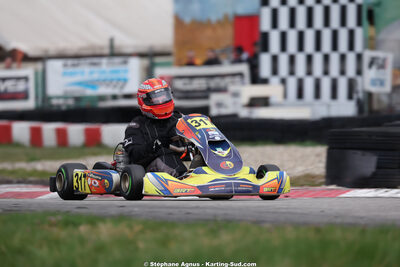 Cédric MARGUERITIN — 28/02 & 01/03/2026 : 1ère manche du Championnat du Sud 2026 à Aigues-Vives (photos Stéphane Agnus) 2026 — karting