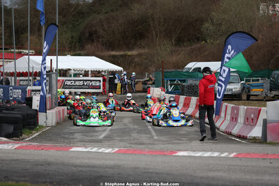 KA100 — 28/02 & 01/03/2026 : 1ère manche du Championnat du Sud 2026 à Aigues-Vives (photos Stéphane Agnus) 2026 — karting