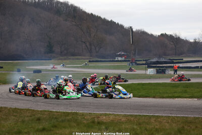 KA100 — 28/02 & 01/03/2026 : 1ère manche du Championnat du Sud 2026 à Aigues-Vives (photos Stéphane Agnus) 2026 — karting