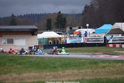 KA100 — 28/02 & 01/03/2026 : 1ère manche du Championnat du Sud 2026 à Aigues-Vives (photos Stéphane Agnus) 2026 — karting