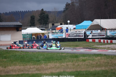 KA100 — 28/02 & 01/03/2026 : 1ère manche du Championnat du Sud 2026 à Aigues-Vives (photos Stéphane Agnus) 2026 — karting