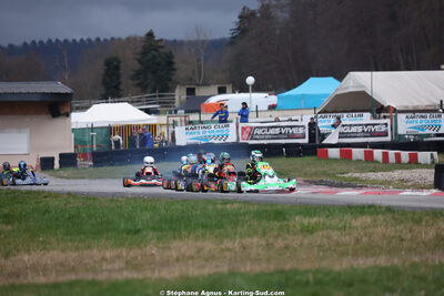 KA100 — 28/02 & 01/03/2026 : 1ère manche du Championnat du Sud 2026 à Aigues-Vives (photos Stéphane Agnus) 2026 — karting