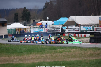 KA100 — 28/02 & 01/03/2026 : 1ère manche du Championnat du Sud 2026 à Aigues-Vives (photos Stéphane Agnus) 2026 — karting