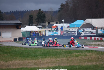 KA100 — 28/02 & 01/03/2026 : 1ère manche du Championnat du Sud 2026 à Aigues-Vives (photos Stéphane Agnus) 2026 — karting