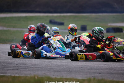 KA100 — 28/02 & 01/03/2026 : 1ère manche du Championnat du Sud 2026 à Aigues-Vives (photos Stéphane Agnus) 2026 — karting
