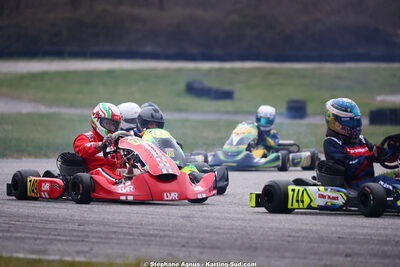 KA100 — 28/02 & 01/03/2026 : 1ère manche du Championnat du Sud 2026 à Aigues-Vives (photos Stéphane Agnus) 2026 — karting