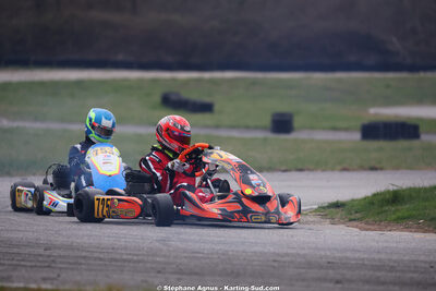 KA100 — 28/02 & 01/03/2026 : 1ère manche du Championnat du Sud 2026 à Aigues-Vives (photos Stéphane Agnus) 2026 — karting