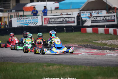 KA100 — 28/02 & 01/03/2026 : 1ère manche du Championnat du Sud 2026 à Aigues-Vives (photos Stéphane Agnus) 2026 — karting
