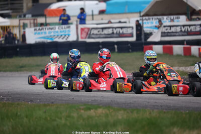 KA100 — 28/02 & 01/03/2026 : 1ère manche du Championnat du Sud 2026 à Aigues-Vives (photos Stéphane Agnus) 2026 — karting