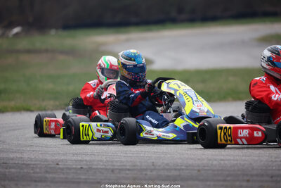 KA100 — 28/02 & 01/03/2026 : 1ère manche du Championnat du Sud 2026 à Aigues-Vives (photos Stéphane Agnus) 2026 — karting