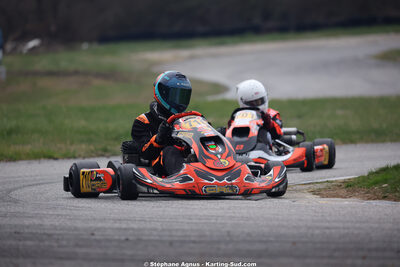 KA100 — 28/02 & 01/03/2026 : 1ère manche du Championnat du Sud 2026 à Aigues-Vives (photos Stéphane Agnus) 2026 — karting
