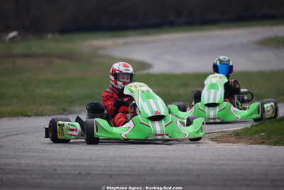 KA100 — 28/02 & 01/03/2026 : 1ère manche du Championnat du Sud 2026 à Aigues-Vives (photos Stéphane Agnus) 2026 — karting
