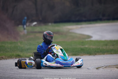 KA100 — 28/02 & 01/03/2026 : 1ère manche du Championnat du Sud 2026 à Aigues-Vives (photos Stéphane Agnus) 2026 — karting