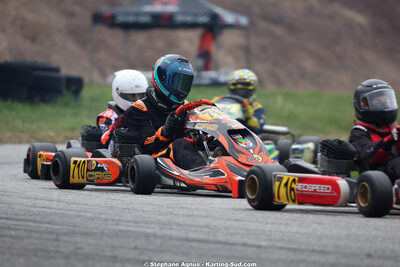 KA100 — 28/02 & 01/03/2026 : 1ère manche du Championnat du Sud 2026 à Aigues-Vives (photos Stéphane Agnus) 2026 — karting