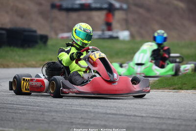 KA100 — 28/02 & 01/03/2026 : 1ère manche du Championnat du Sud 2026 à Aigues-Vives (photos Stéphane Agnus) 2026 — karting