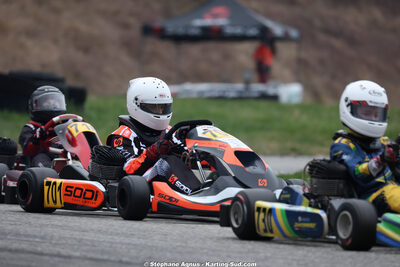 KA100 — 28/02 & 01/03/2026 : 1ère manche du Championnat du Sud 2026 à Aigues-Vives (photos Stéphane Agnus) 2026 — karting
