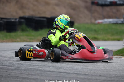 KA100 — 28/02 & 01/03/2026 : 1ère manche du Championnat du Sud 2026 à Aigues-Vives (photos Stéphane Agnus) 2026 — karting