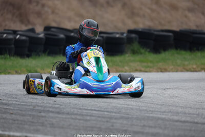 KA100 — 28/02 & 01/03/2026 : 1ère manche du Championnat du Sud 2026 à Aigues-Vives (photos Stéphane Agnus) 2026 — karting