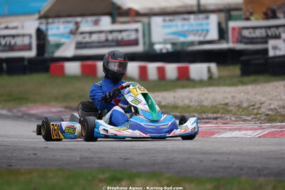 KA100 — 28/02 & 01/03/2026 : 1ère manche du Championnat du Sud 2026 à Aigues-Vives (photos Stéphane Agnus) 2026 — karting